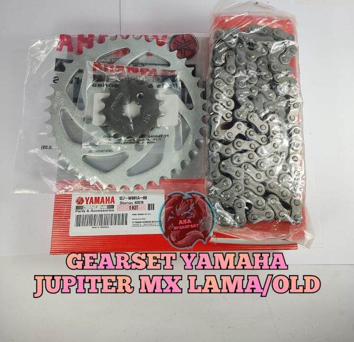 GEARSET MOTOR YAMAHA JUPITER MX LAMA OLD GEAR SET GIR GER SATU SET