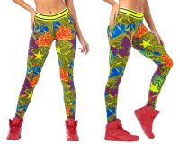 Zumba Dance League Long Leggings (กางเกงเลคกิ้งออกกำลังกายซุมบ้าและโยคะ)