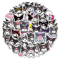 103050ชิ้นน่ารัก Sanrio การ์ตูน Kuromi สติกเกอร์สำหรับเด็กของเล่น D Ecals DIY แล็ปท็อปศัพท์กรณีเครื่องเขียน Kawaii อะนิเมะสติ๊กเกอร์แพ็ค