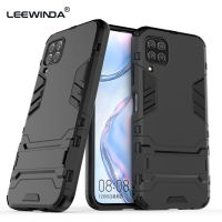 LEEWINDA เคสโทรศัพท์สำหรับ Huawei Nova 7i P40 Lite Nova 6se,เคสโทรศัพท์หรูหรา Lron Man ฝาครอบแข็งเกราะและกรอบซิลิโคน TPU นุ่มที่มองไม่เห็นกรอบ