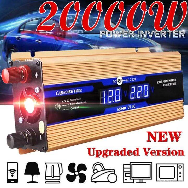 Power Inverter 12v to 220v 7000 watts 20000 watts Car Inverter 12v to