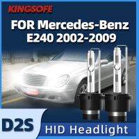 Kingsofe 2ชิ้นหลอดไฟไฟหน้ารถ D2s 6000K โคมซีนอน Hid สีขาวสำหรับ Mercedes Benz E240 2002 2003 2004 2005 2006 2007 2008 2009