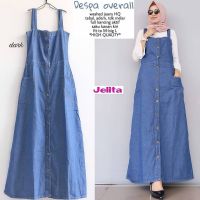 Priskila Cell Despa Overalls WD Material Jeans Coveralls Women Jumpsuit Casual Clothes Modern Dress Work Wear Hijab Latest Modern Overalls Teen Kekinian Frog Shirt Suit Overalls Muslimah Funny Jumpsuit Overalls Cool ใหม่ล่าสุด