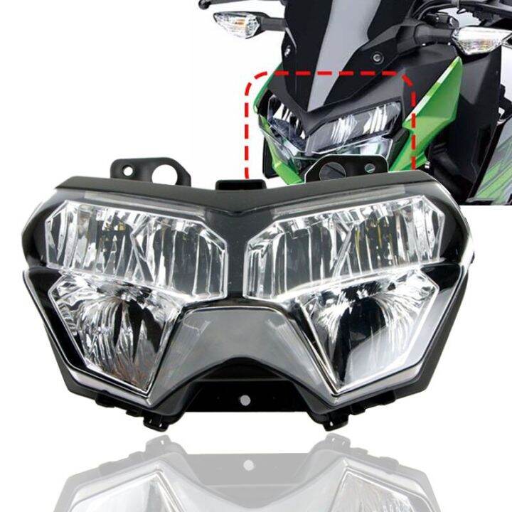 Motorcycle Front LED Headlight Assembly For KAWASAKI Z400 Z 400 2018