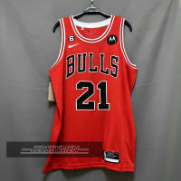 【High Quality】Mens 2022-23 New Original NBA Chicago Bulls #21 Patrick Beverley Jersey Icon Edition Red Swingman Heat-pressed