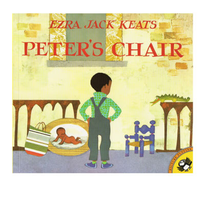 Original English picture book peter S chair Peters chair caddick Gold Award Ezra Jack Keats childrens Enlightenment picture story picture book