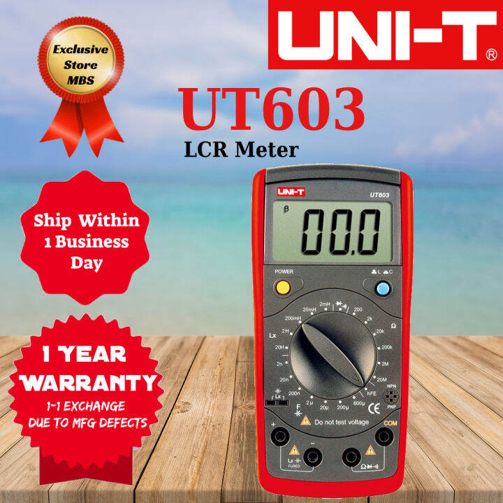 UNIT UT603 LCR Meter Lazada