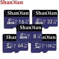 100สมาร์ทการ์ด SD SHANDIAN ของแท้,Class10 TF 16Gb 32Gb 64Gb 128Gb สูงสุด98Mb /S การ์ดความจำสำหรับ Samrtphone และ PC ตั้งโต๊ะ