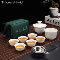 【hot】✿™  Set Chinese Kung Fu Teacup Service Gaiwan Cups Mug of Ceremony