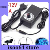 ixoo61 store 3V-12V 2A Power Supply Adjustable AC 100V-240V to DC 12V Power Adapter Universal For CCTV Camera LED Strip Light Router