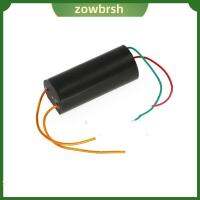 ZOWBRSH 400KV เครื่องสร้างชีพจรแม่เหล็กไฟฟ้า 3-6โวลต์ สีดำสีดำ โมดูลแรงดันไฟฟ้าสูง โมดูลจุดระเบิดอาร์ค อินเวอร์เตอร์แรงดันไฟฟ้า เพิ่มโมดูล