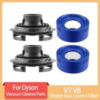 ตัวกรอง HEPA ฝาครอบมอเตอร์ด้านหลังสำหรับ V8 V7 Dyson เครื่องดูดฝุ่นกวาดมือถืออุปกรณ์ทำความสะอาดบ้านอะไหล่ทดแทน Shionize