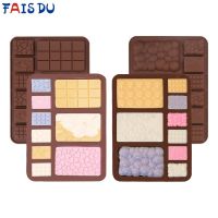 Fais Du Silicone Chocolate Mold For Baking 9 Cavity Reusable Non-Stick Pastry Tools Kitchen Accessories Baking Cake Decoration Bread  Cake Cookie Acce