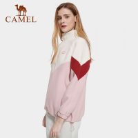 Camel Outdoor Women S Autumn Half Cardigan Fleece Jacket Loose Shirt