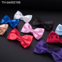 ∈✣ Men Ties Fashionable Butterfly Party Business Wedding Bow Tie Candy Solid Color Female Male Bowknot Accessories Bowties