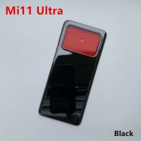 Mi11อัลตร้าที่อยู่อาศัยด้านหลังสำหรับ Xiaomi Mi 11อัลตร้า6.81 "หลังกระจกซ่อมแซมแทนที่กรณีประตูแบตเตอรี่โทรศัพท์ + กาวโลโก้