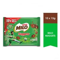 ไมโลนักเก็ต Nestle MILO Nuggets (15กรัม×10ห่อ)