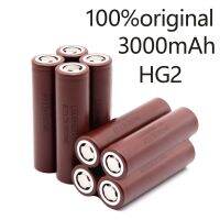 【Hot item】 【Big-promotion】 100%.ของแท้,Recargabie.Bateria.18650.3000mAh.3.7V.HG2.bateria D E Litio.18650.3000mAh.bateria.de.com Puลูกอ๊อด