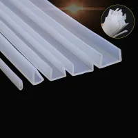 1Meters U Channel silicone rubber shower door glass sealing strip edge trim glazing weatherstrip edge guard