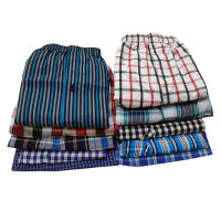 【cw】5pcslot Large Size Mens Underpants Family Panties Men Underwear Plaid Boxershorts Man Cotton Breath Boxer Shorts For Men