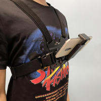 [สต็อก] Universal โทรศัพท์มือถือกล้องสายรัดหน้าอก Bracket เหมาะสำหรับนักปีนเขา4-5.5นิ้วสมาร์ทโฟน Gopro9/8/7/DJI/Yi กล้องเพื่อการกีฬาสายรัดสำหรับเครื่องประดับหน้าอกคงที่สวมใส่ Bracket