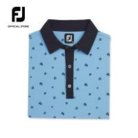 FootJoy FJ ProDry Performance Scattered Floral Stretch Pique Mens Golf Shirts Athletic Fit