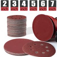 2/3/4/5/6/7 Inch Self Stick Sander Sandpaper For Sander Disc Hook Loop Round Sand Paper Grit 800 1200 1500 2000 3000 5000