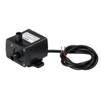 1 PCS DC Water Pump 4.2W 230L/H 12V Low Noise Mini Water Cooling Submersible Pump Centrifugal Pump for Landscape Fountains