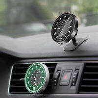 Clock Air Vent Magnetic Car Phone Mount Holder Dashboard 360 Degree Quartz Clock Mobile Phone Bracket Car Accessories