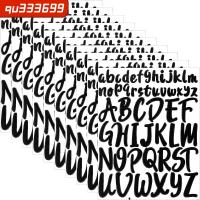 QU333699สติกเกอร์ตัวพิมพ์ใหญ่กล่องจดหมายแบบ1แผ่นสติ๊กเกอร์ตัวอักษร2นิ้ว10แผ่นป้ายงานฝีมือกลางแจ้ง520ชิ้น