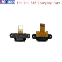 USB Charging Port Connector Board Flex Cable For Cat S42 Charging Connector Replacement Repair Parts Wall Chargers