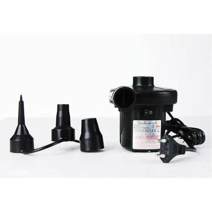 Electric Air Pump Inflate Deflate Airbed Boat Camping Toys Air Bed