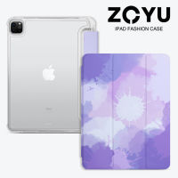 ZOYU เคส iPad สร้างสรรค์สไตล์มินิมอล,ฝาหลังพิมพ์ลายกราฟิตี้น่ารักพร้อมที่ใส่ปากกาใช้ได้กับ Apple iPad 2020 2021 Pro 4 5 12.9 Pro 2 3 11นิ้ว iPad Air 4 iPad 10.2 7th 8th 9th เคสรุ่น Pro 10.5 Air 3 Mini 6 5th 6th case