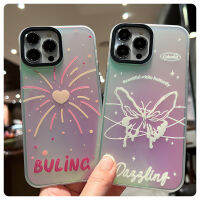 【สำหรับ VIVO】Firework Heart &amp; Star Track Butterfly  เคสโทรศัพท์แบบนิ่มป้องกันการชนกัน TPU for VIVO Y95 50 30I 35 33T 1X 22S 21T 20S 20A 91CI 17 16 02S 15 2020 51A 12AS V25PRO 23E S1 5G