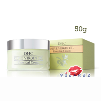 (กระปุกใหญ่ 50g) DHC Olive Virgin Oil Essential Cream ครีมบำรุงผิวเนื้อเนียน นุ่ม เข้มข้น ที่มีส่วนผสมของน้ำมันมะกอกธรรมชาติจากประเทศสเปน ช่วยให้ผิวอ่อนเยาว์ กระจ่างใส