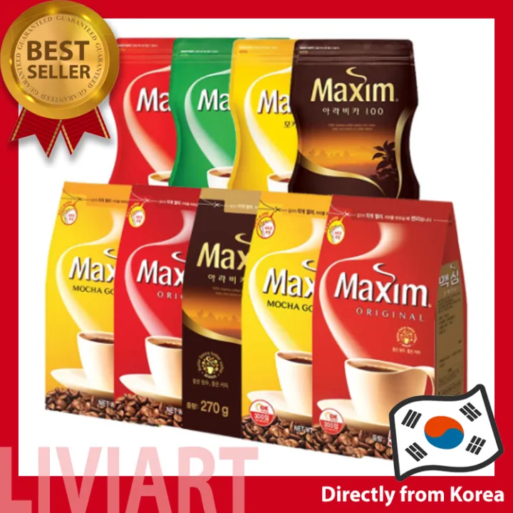 [Maxim] Korean Instant Coffee Mix Powder Refill Pack Series (Original