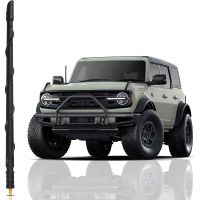 13 Inch Antenna for Ford Bronco 2021-2023, New Spiral Flex Rubber Short Antenna Replacement, for Ford Bronco Accessories
