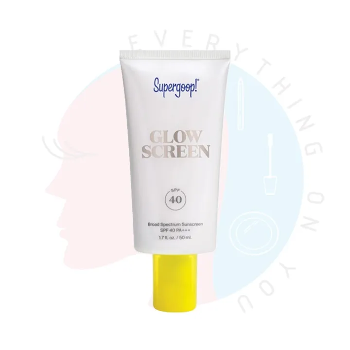 ♂อ่านรอบส่งก่อนสั่งนะคะ SUPERGOOP Glow screen Glowscreen Body Broad