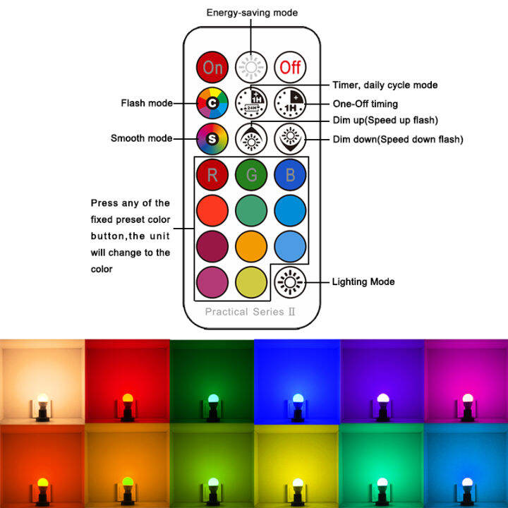 e14-smart-bulb-lamp-rgbw-led-light-bulb-21key-infrared-controller-multicolor-dimmable-color-changing-led-night-light-ac110v220v