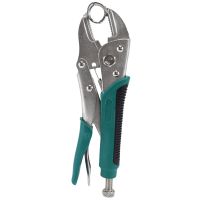 LUWEI 24cm Locking Pliers Ground Mouth Straight Jaw Lock Vise Grip Clamp Hand Tools