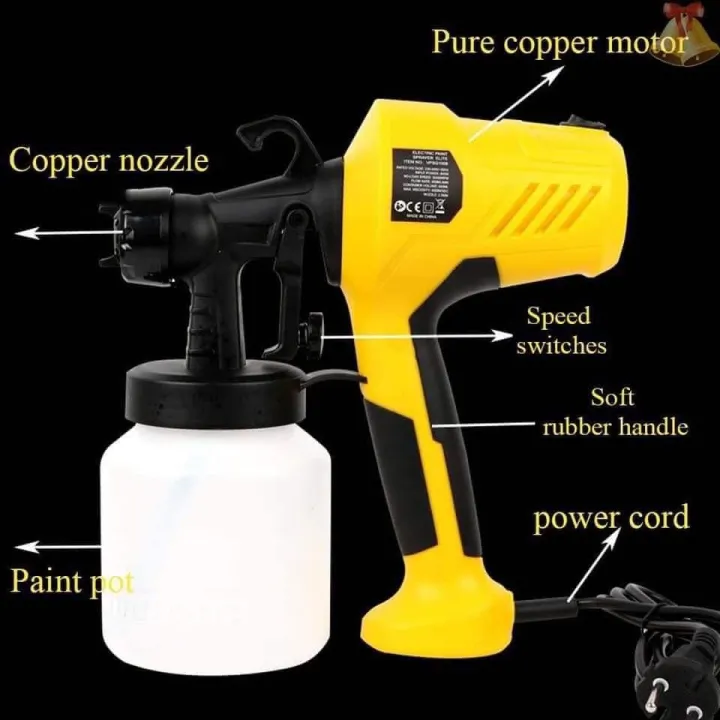 2021 New Arrival Removable high pressure electric spray gun spraying