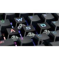 WASD Arrow 4 Keys PBT ABS Keycaps คีย์บอร์ดแบบกลไก Direction 1U Black สวิตช์ Mx Key Cap อุปกรณ์คียบอร์ดโปรไฟล์ OEM