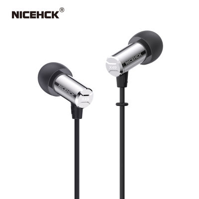 NICEHCK X49 Earphone IEM Single BA Balanced Armature Driver Mini Earbud HIFI Metal In Ear Monitor Sleep Game DJ Music Wired M