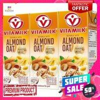 ไวตามิ้ลค์รสอัลมอนด์โอ๊ต230มล  แพ็ค 3VITAMILK ALMOND OAT SOYMILK 230ML PACK 3