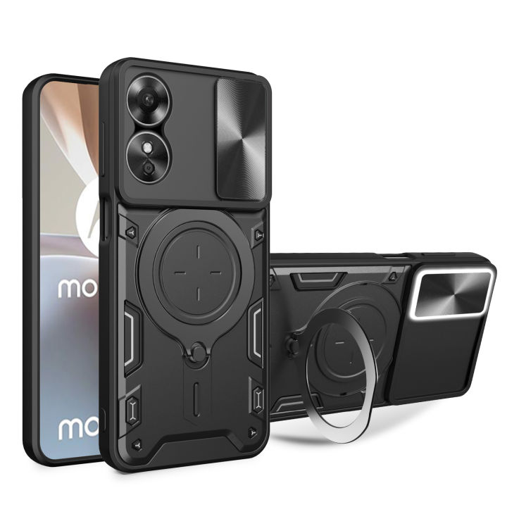 เคสโทรศัพท์ใหม่ที่คลุม-oppo-a17-a17k-พับเก็บได้ได้360องศาปกป้องกล้องรถเลื่อนยากกันกระแทกสำหรับ-oppo-a17k-a17-เคส