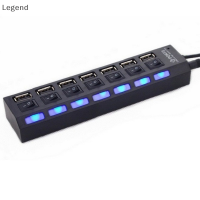 Legend 7พอร์ต USB Hub 2.0 ADAPTER Expander Multi USB Splitter หลาย Extender SWITCH