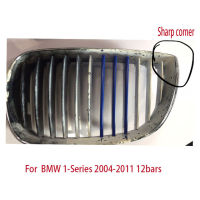 【✇】 NAID FITNESS 3Pcs สำหรับ2003-2011 BMW Series 1 E87 E81 E82 E88มอเตอร์สปอร์ต M Performance ด้านหน้า Grille Trim แถบฝาครอบ