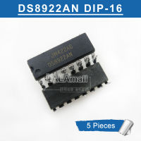 5pcs DS8922AN DIP16 8922AN DS8922N DIP-16 DIP Tri-State RS-422 Dual Differential Line Driver and Receiver Pairs IC