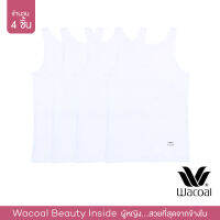 Wacoal Lingerie Set เสื้อบังทรงรูปแบบสายกล้าม 4 ชิ้น (สีขาว/White) - WH2825