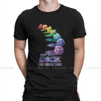 DnD May the Dice be With You T Shirt Fashion Mens Tees Summer Cotton Clothing Harajuku Crewneck TShirt